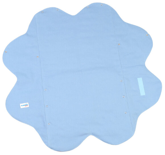 Конверт для новорожденного Ramili Light Denim Style Blue (прорези для ремней)