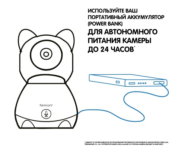 Видеоняня Ramicom VRC300X2
