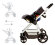 Детская коляска 3 в 1 Ramili Baby Lite TS