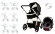 Детская коляска 3 в 1 Ramili Baby Lite TS