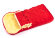 Детский меховой конверт из натуральной овчинки Ramili Baby Classic Red